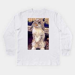 The rabbit Kids Long Sleeve T-Shirt